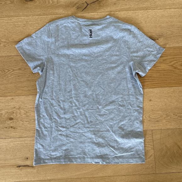 Huel - Logo Crew Neck Short Sleeve Tee in Gray - Picture 3 of 3